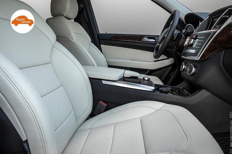 Мерседес мл серый салон