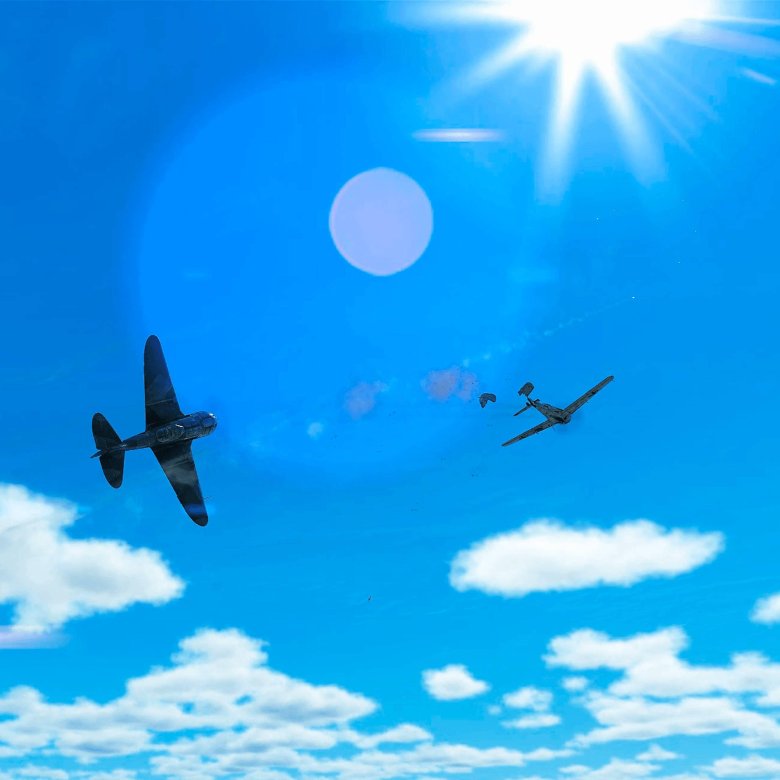 Самолеты улетают