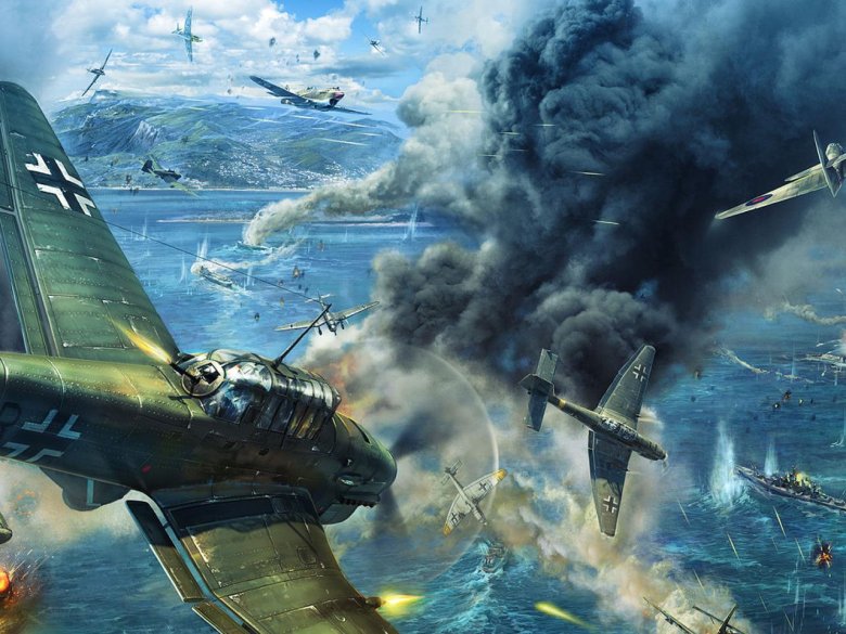 Игра воздушный бой на самолетах второй мировой