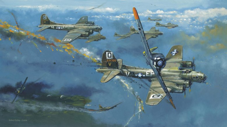 B17 самолет бомбардировщик