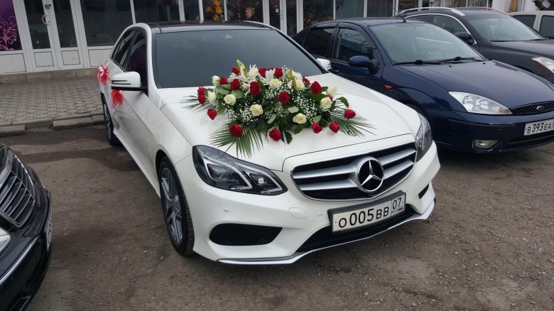 Мерседес е200 свадебный