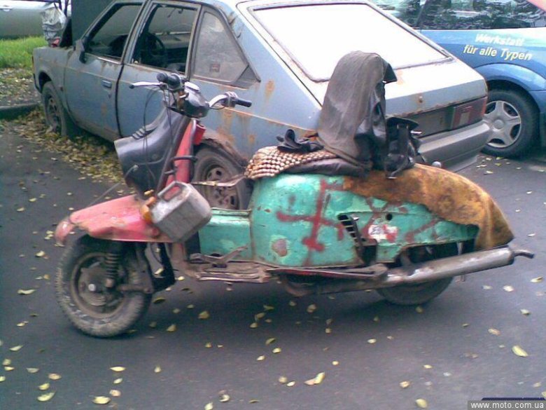 Мотороллер тулица т200