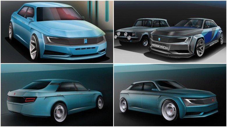 Новый автомобиль москвич