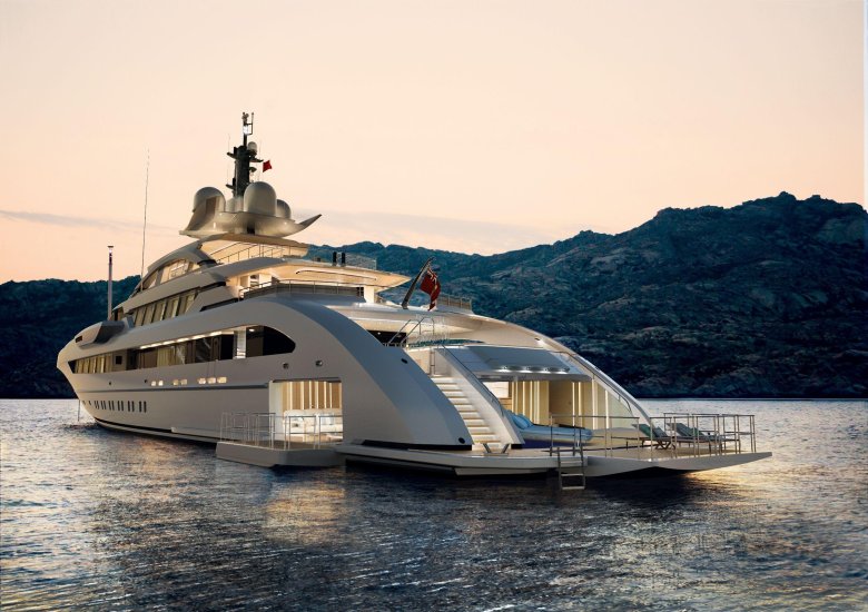 Яхта galactica super nova