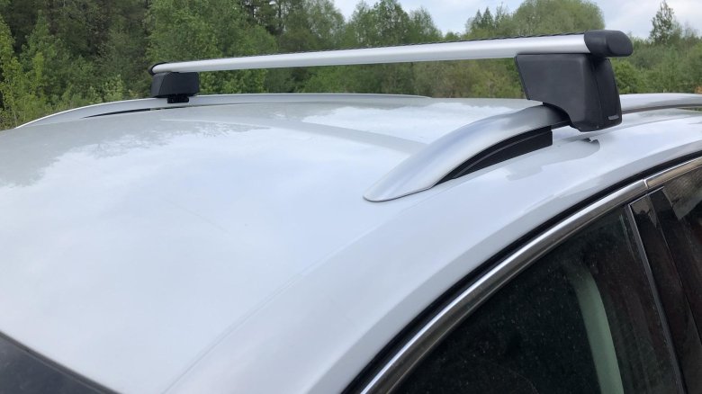 Поперечины на рейлинги audi q5