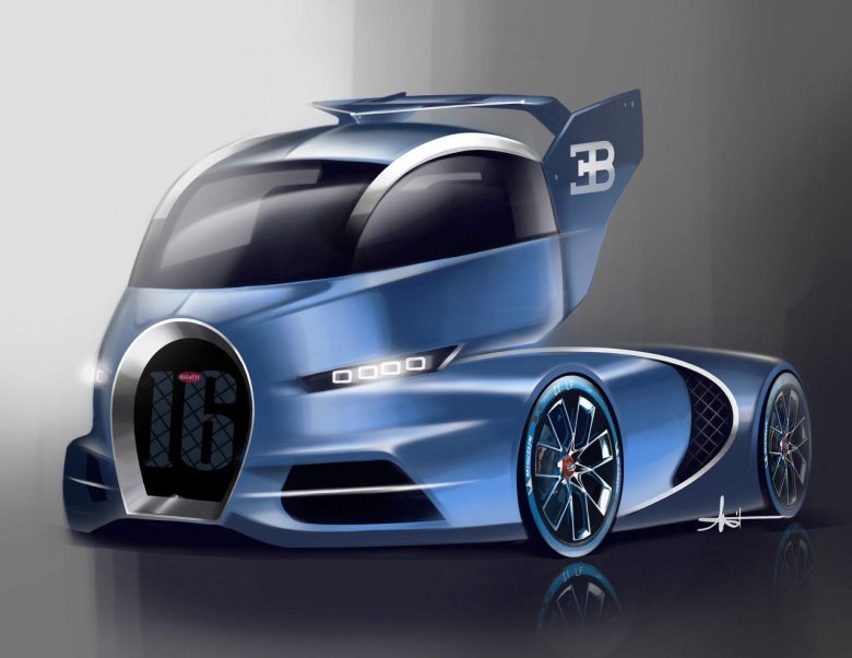 Бугатти трак концепт