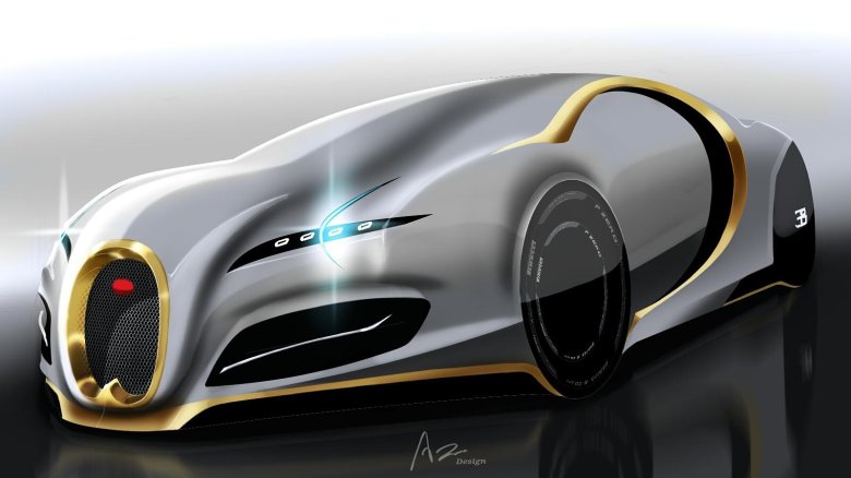 Bugatti chiron концепт 2020