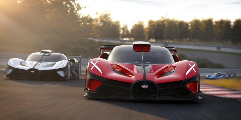 Бугатти болид 2021