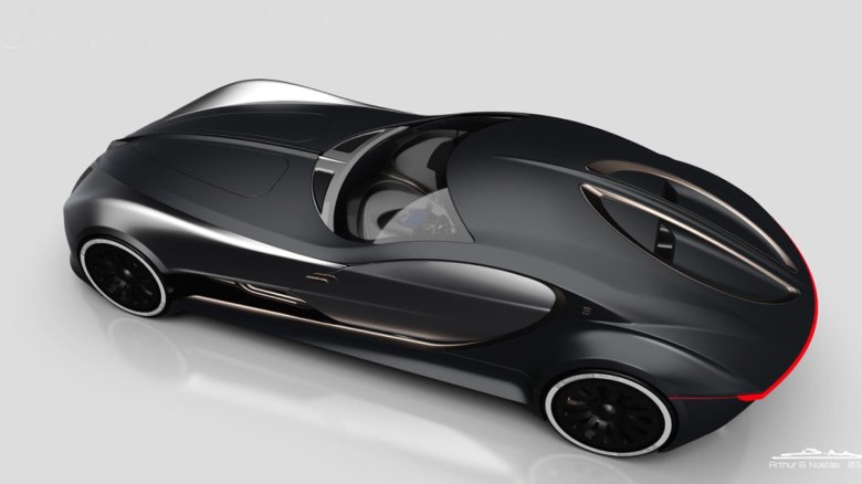 Бугатти type 57 t concept