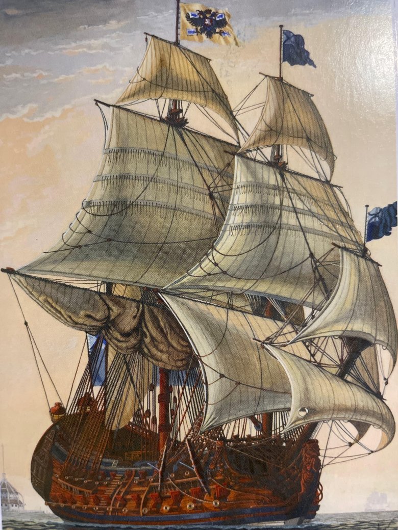 Ингерманланд линейный корабль петра 1