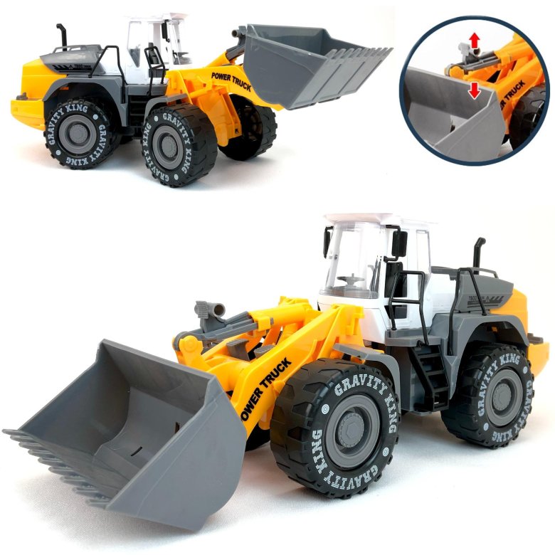 Трактор погрузчик инерционный