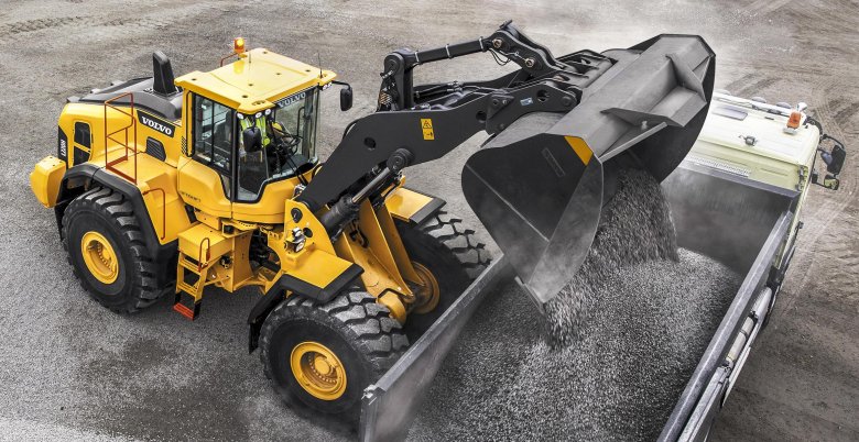 Ковшевой погрузчик вольво