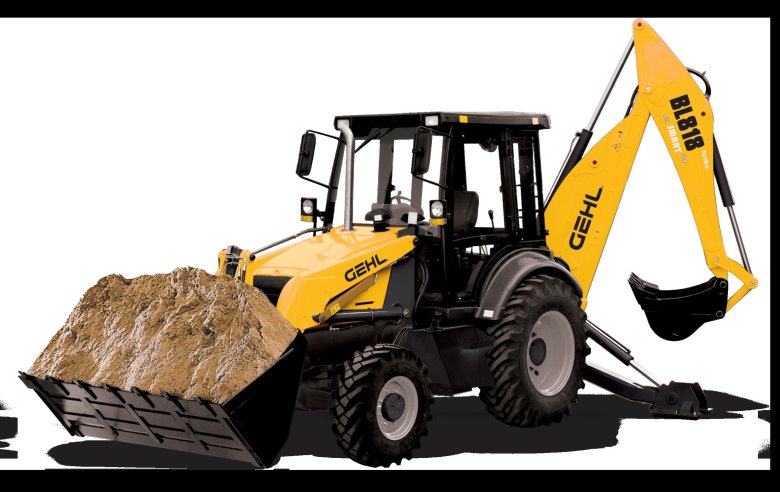 Экскаватор-погрузчик manitou tlb 818s