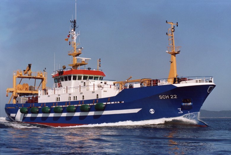 Рыболовный траулер wla291