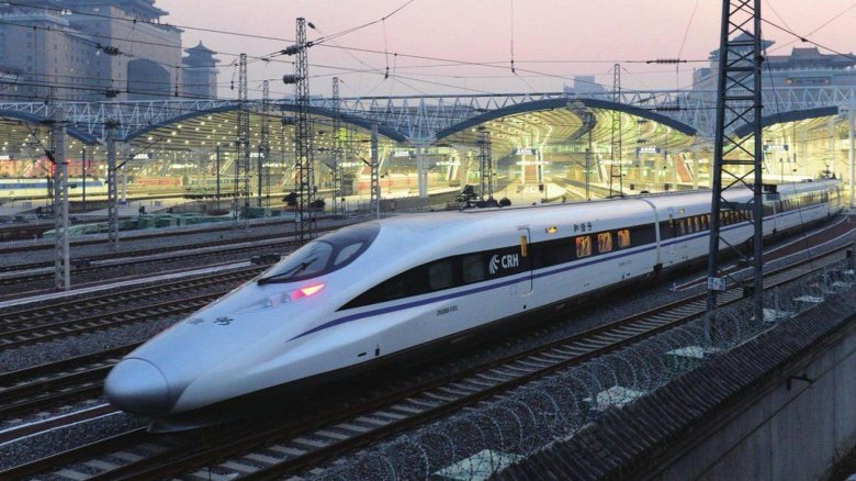 Скоростной поезд в китае