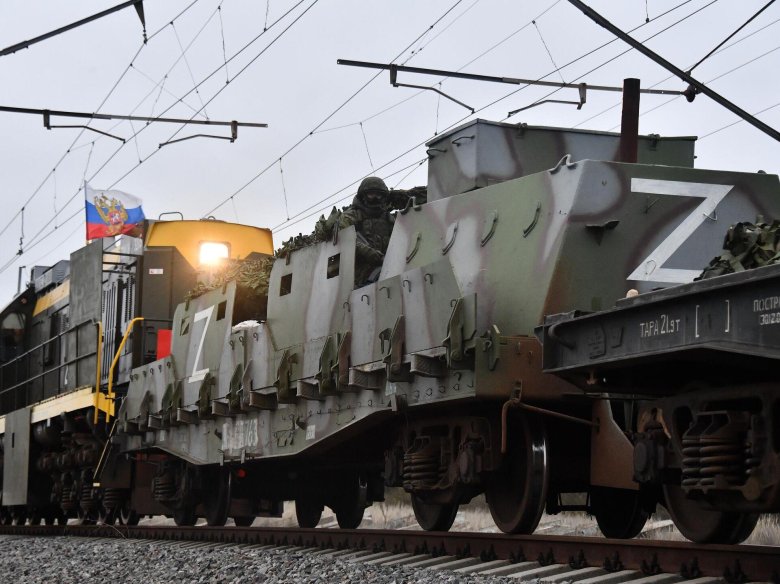 Бронепоезд железнодорожных войск байкал