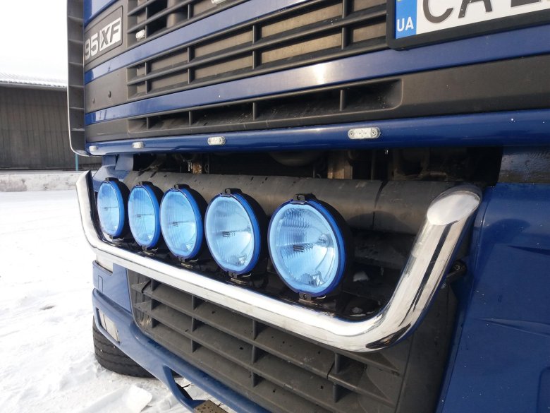 Даф 105 xf противотуманки