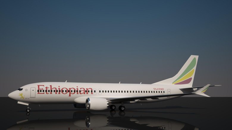 Boeing 737-800 эфиопские авиалинии