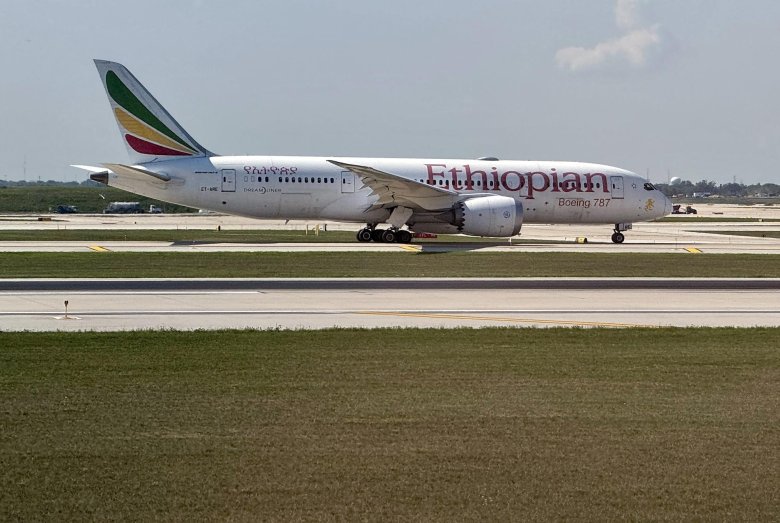 Боинг 787-8 эфиопские авиалинии
