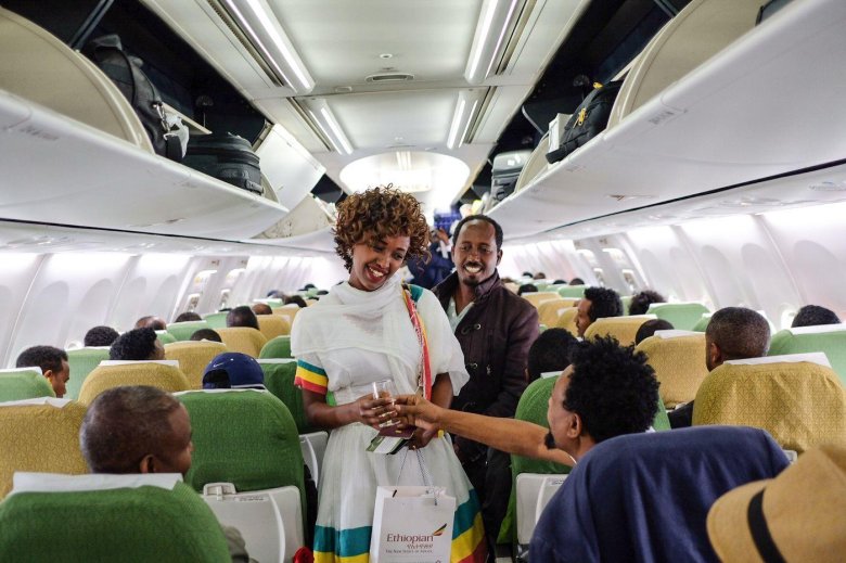 Ethiopian airlines стюардессы