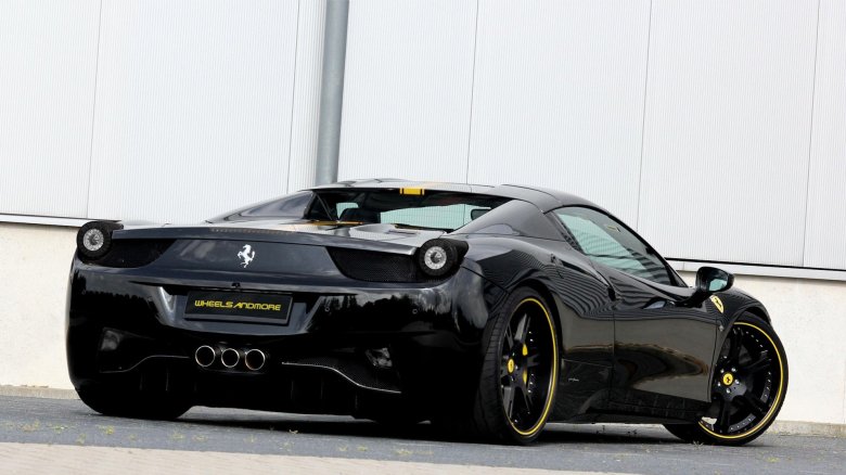 Ferrari 458 italia black