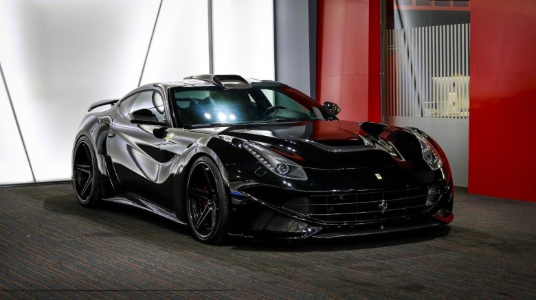 Ferrari f12 berlinetta black
