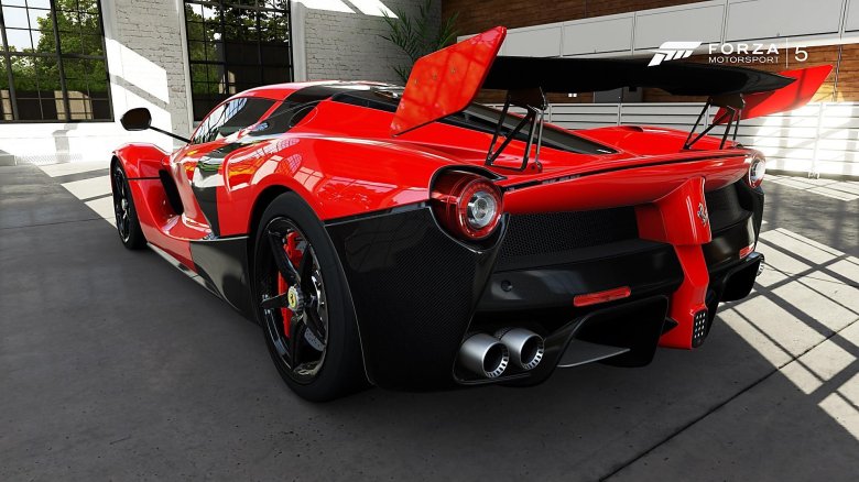 Ferrari laferrari спойлер