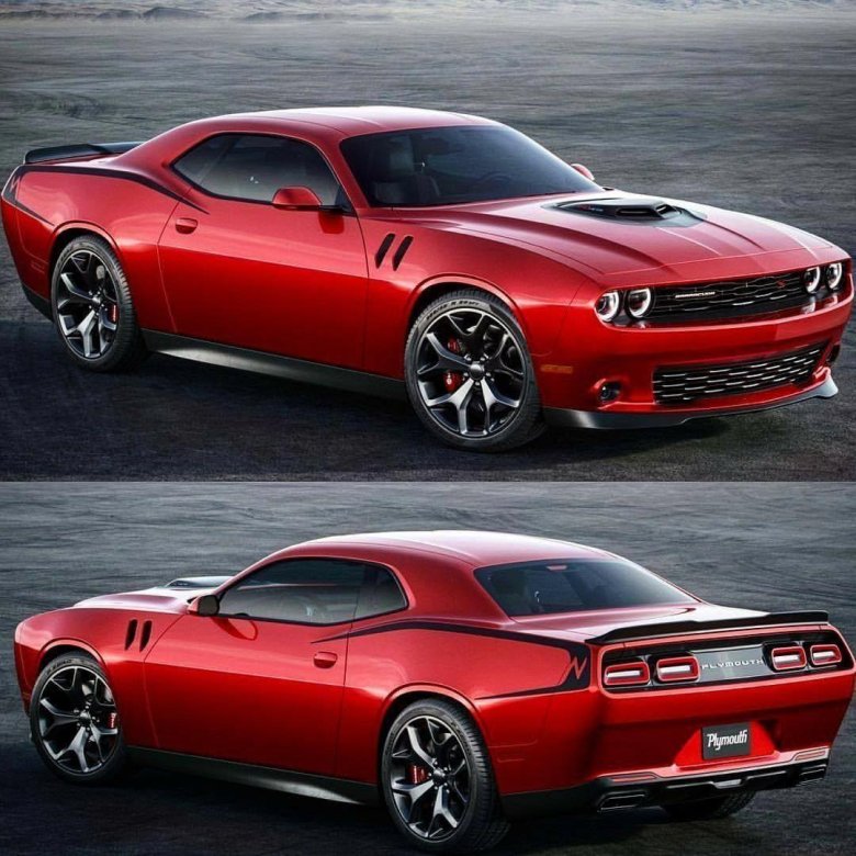 Машина додж челленджер