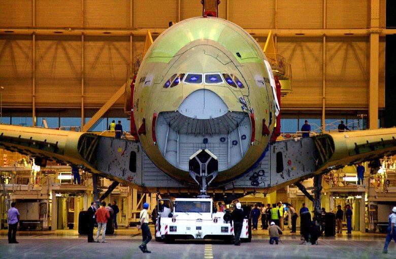 Airbus a380 завод