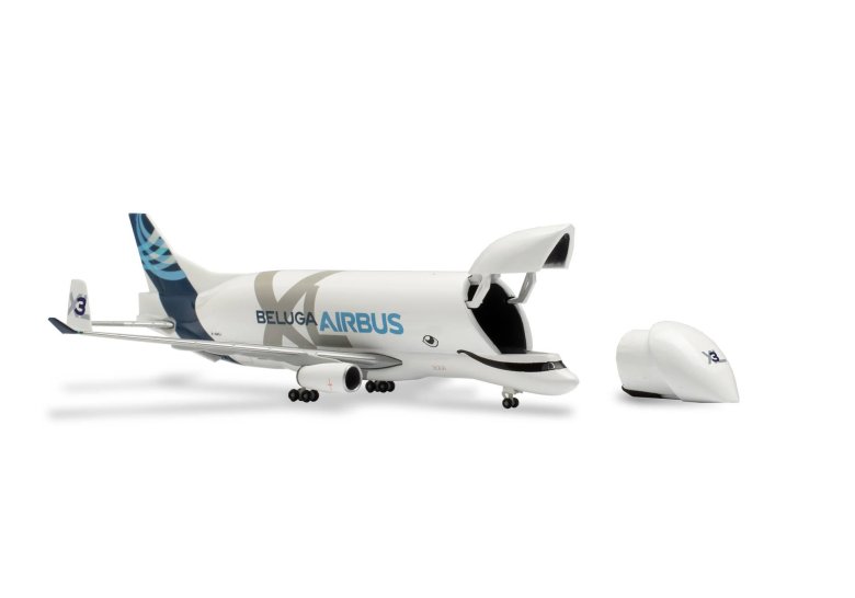 Модель самолета airbus beluga xl 1:400