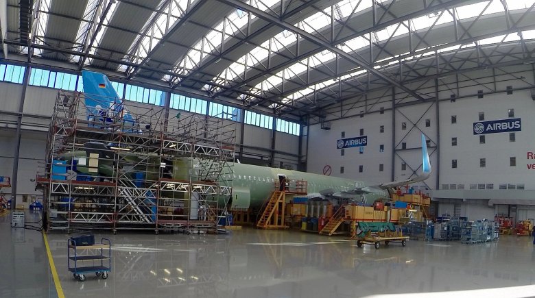 Завод аэробус в тулузе