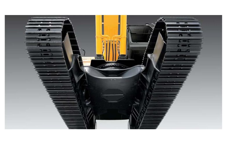 Ходовая гусянки экскаватора