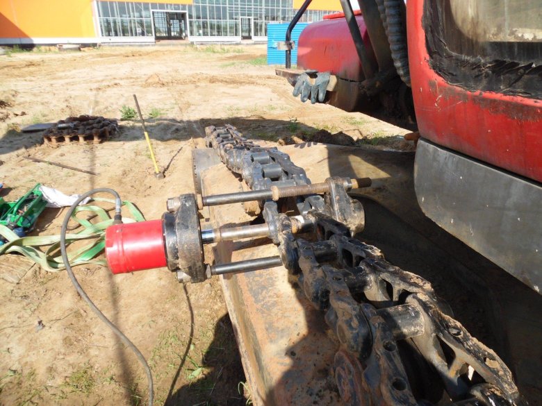 Ходовка экскаватора