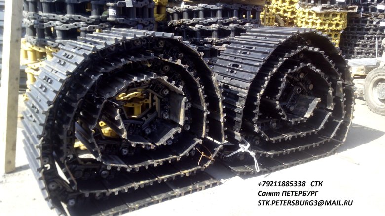 Гусеница на volvo ec460