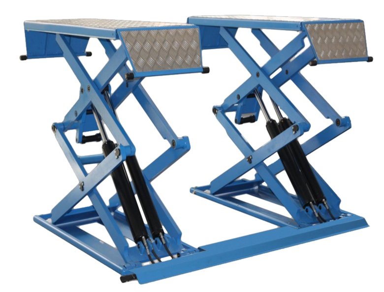 Ножничный электрогидравлический подъемник