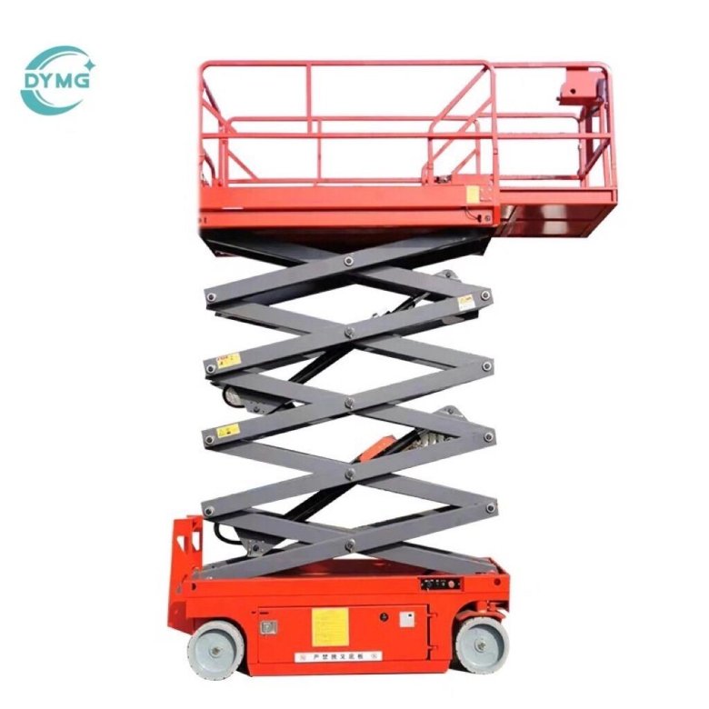 Подъемник ножничный передвижной tor sjy 500 кг 12 м от сети