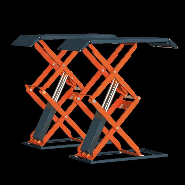 Подъёмник автомобильный ножничный