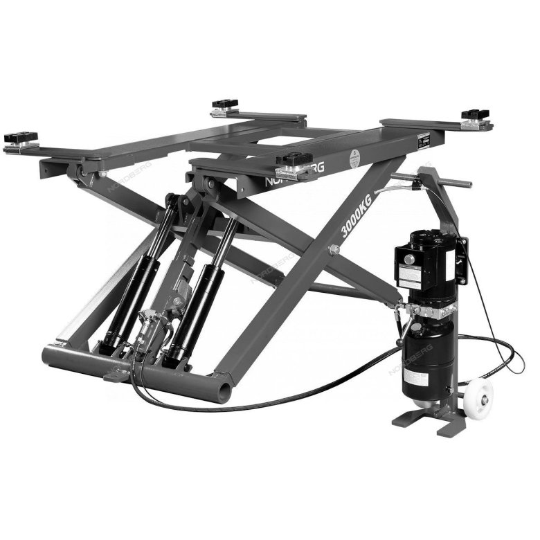 Ножничный подъемник автомобильный