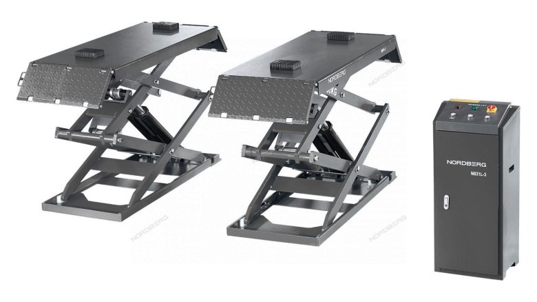 Подъемник ножничный электрогидравлический