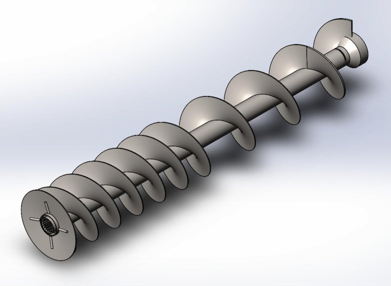 Кзк-12-0206260 шнек наклонный
