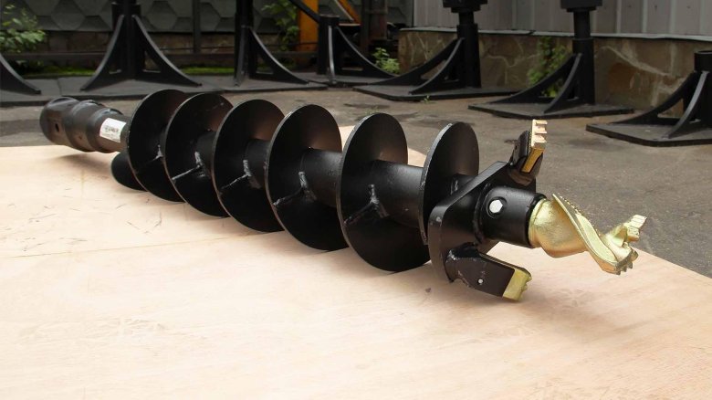 Шнек буровой шб 135-76х5-1500-100-ш555 (s5)