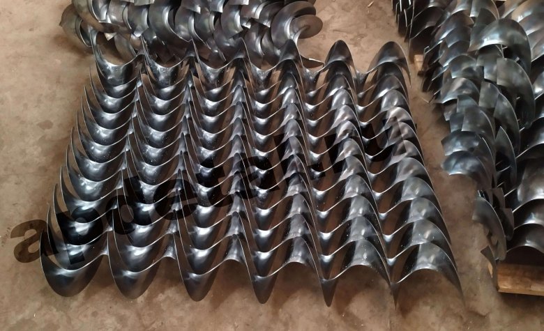 Шнековые спирали цельнотянутые