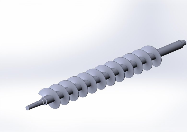Шнек полый шг 320