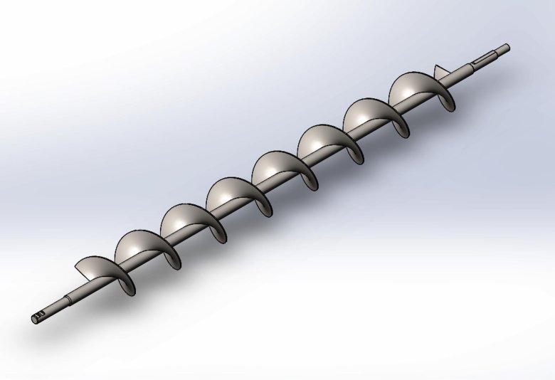 Шнек зерновой кзк-10-0218070