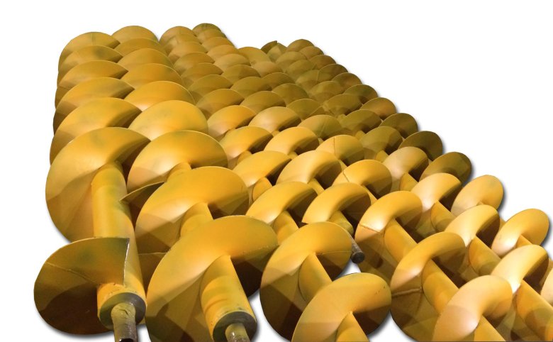 Шнековый цементный транспортер