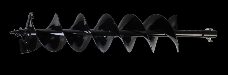 Двухзаходный шнек для грунта к бензобуру patriot