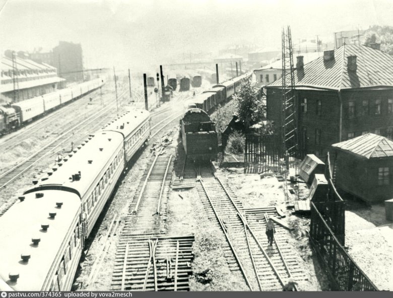 Казанский вокзал 1960 год
