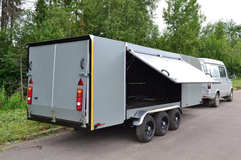 Прицеп фургон для легкового автомобиля