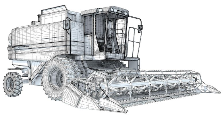Комбайн акрос 3д