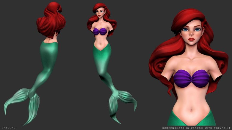 Русалочка ариэль 3